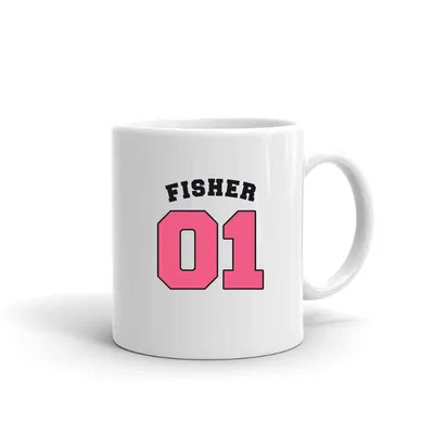 Fisher Jersey Number mug preview
