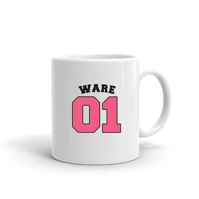 Ware Jersey Number mug preview