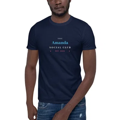 Amanda Social Club dark tee preview