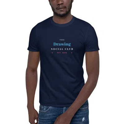 Drawing Social Club dark tee preview