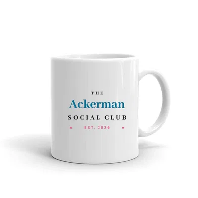 Ackerman Social Club mug preview