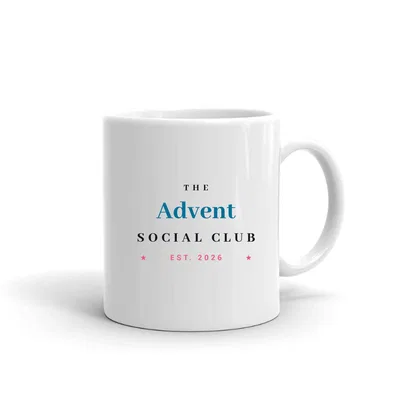 Advent Social Club mug preview