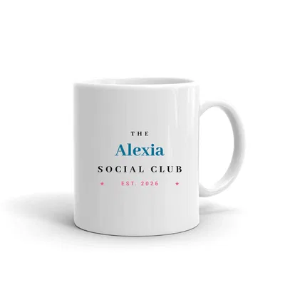 Alexia Social Club mug preview
