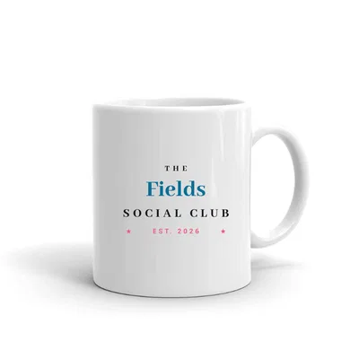 Fields Social Club mug preview