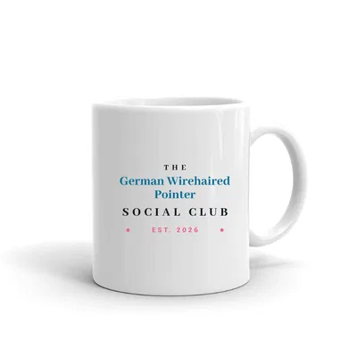 German Wirehaired Pointer Social Club mug preview