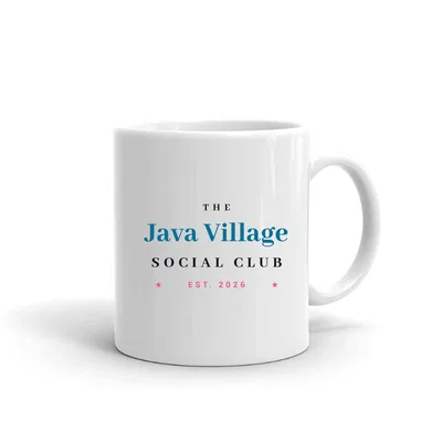 Java Village Social Club mug preview