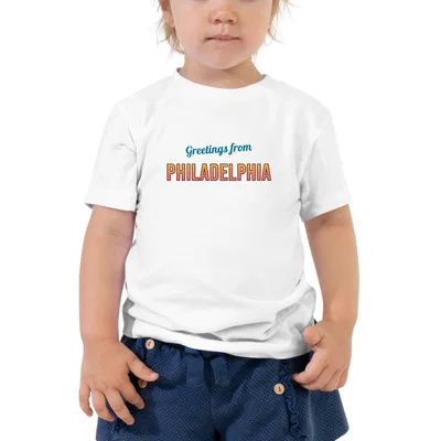 Greetings from Philadelphia Postcard kids tee preview