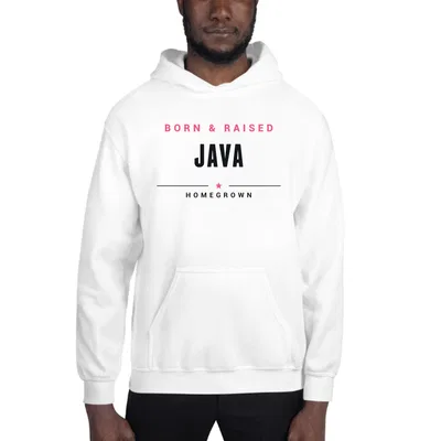 Java Born & Raised hoodie preview