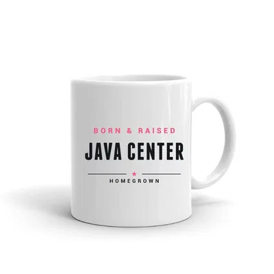 Java Center Born & Raised mug preview