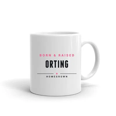 Orting Born & Raised mug preview