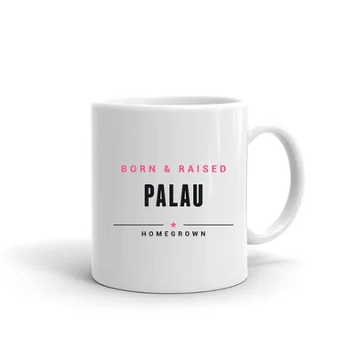 Palau Born & Raised mug preview