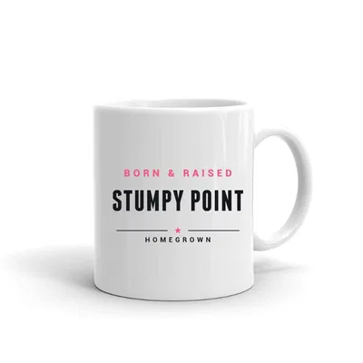 Stumpy Point Born & Raised mug preview