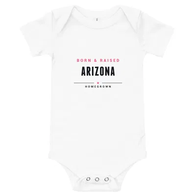 Arizona Born & Raised onesie preview