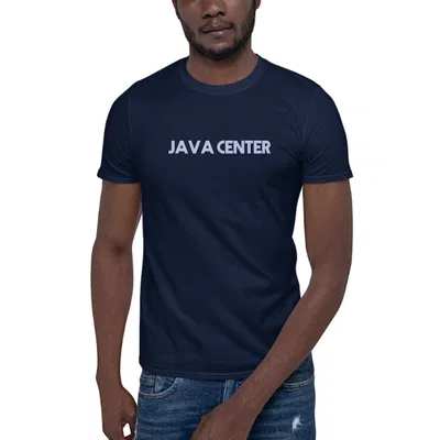 Java Center Retro Style dark tee preview
