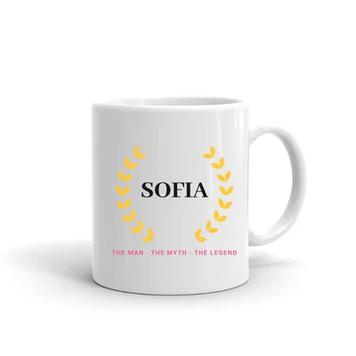 Sofia The Man The Myth The Legend mug preview