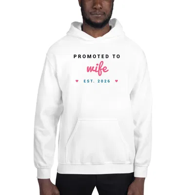 Promoted to Wife hoodie preview