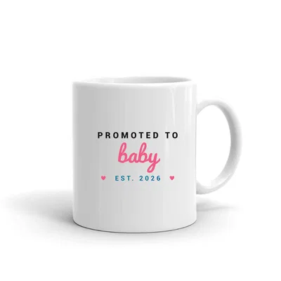 Promoted to Baby mug preview
