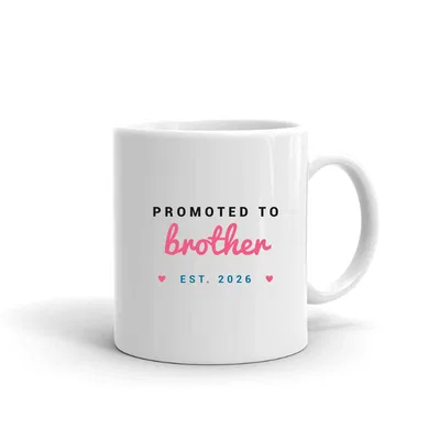 Promoted to Brother mug preview