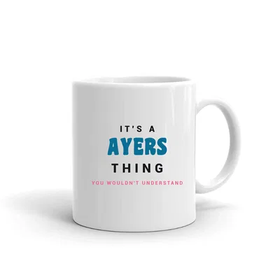It's a Ayers Thing mug preview