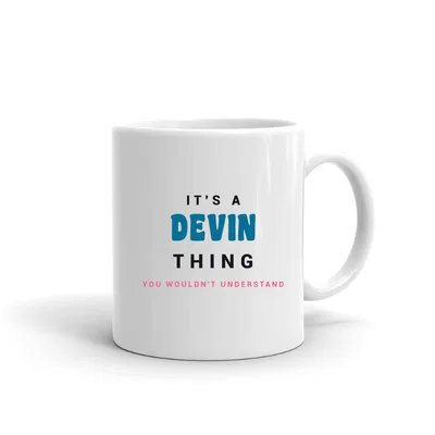 It's a Devin Thing mug preview
