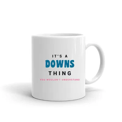 It's a Downs Thing mug preview