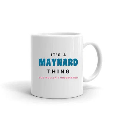 It's a Maynard Thing mug preview