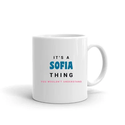It's a Sofia Thing mug preview
