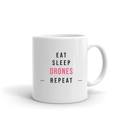 Eat Sleep Drones Repeat mug preview