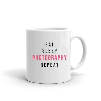 Eat Sleep Photography Repeat mug preview