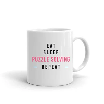 Eat Sleep Puzzle Solving Repeat mug preview