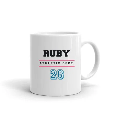 Ruby Athletic Dept. mug preview