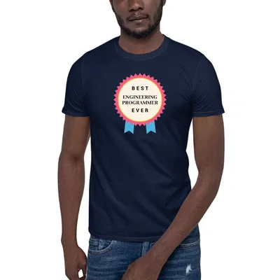 Best Engineering Programmer Ever Rosette dark tee preview