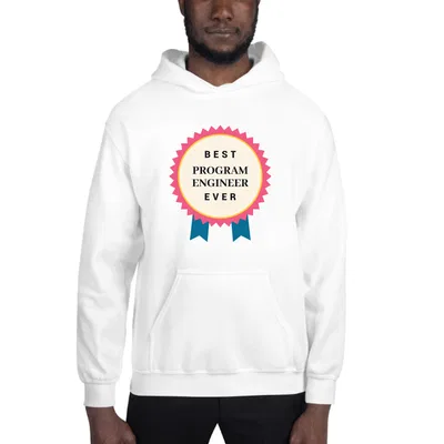 Best Program Engineer Ever Rosette hoodie preview