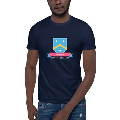 Yoder Family Crest dark tee preview