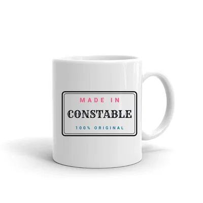 Made in Constable Label mug preview