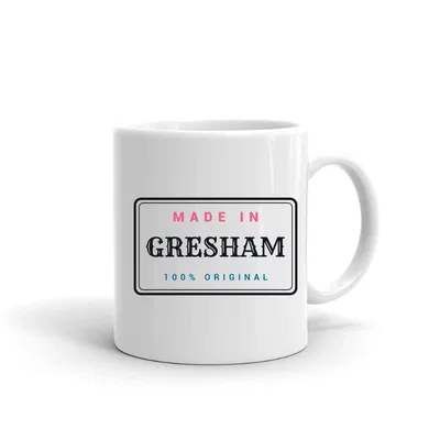 Made in Gresham Label mug preview