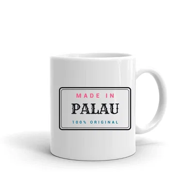 Made in Palau Label mug preview