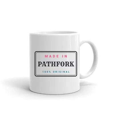 Made in Pathfork Label mug preview