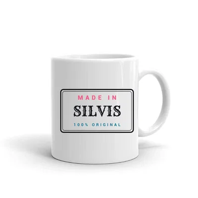 Made in Silvis Label mug preview