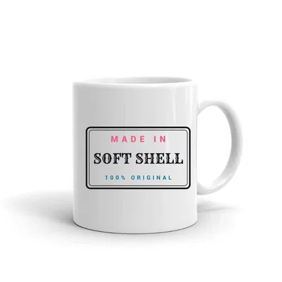 Made in Soft Shell Label mug preview