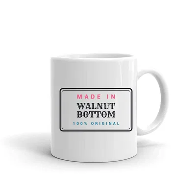 Made in Walnut Bottom Label mug preview