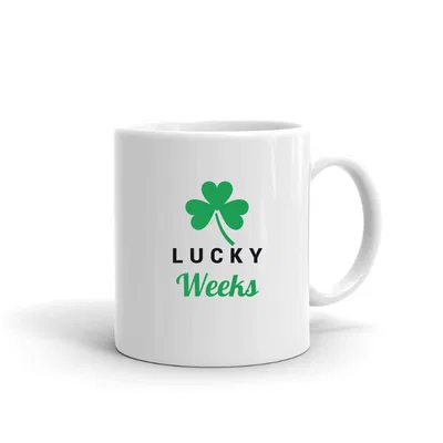 Lucky Weeks Shamrock mug preview