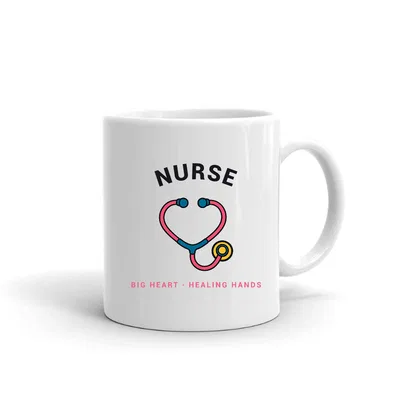 Nurse Stethoscope Heart mug preview