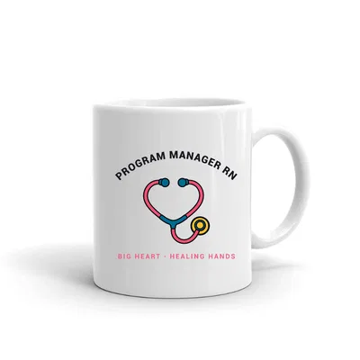 Program Manager Rn Stethoscope Heart mug preview