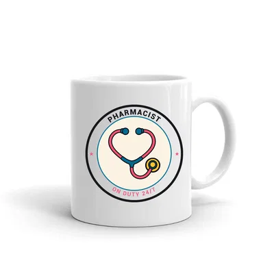 Pharmacist On Duty Badge mug preview