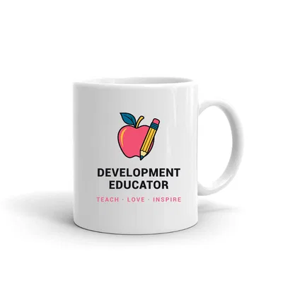 Development Educator Apple & Pencil mug preview