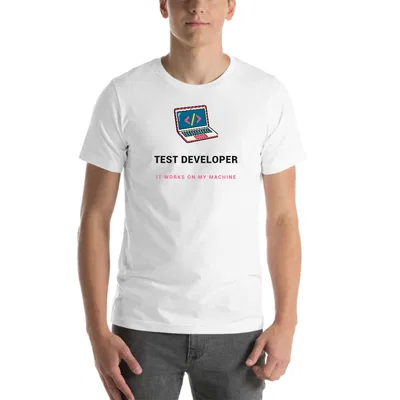Test Developer Code Laptop tee preview