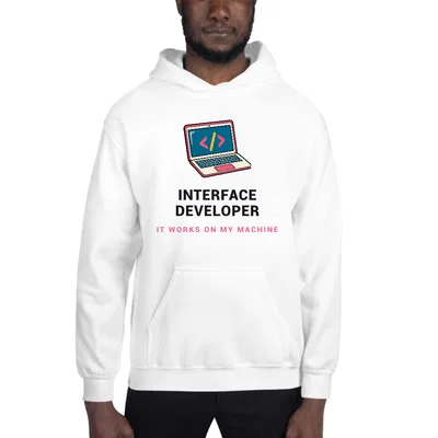 Interface Developer Code Laptop hoodie preview