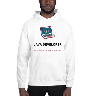 Java Developer Code Laptop hoodie preview