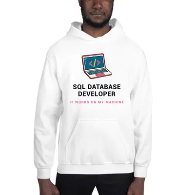 Sql Database Developer Code Laptop hoodie preview